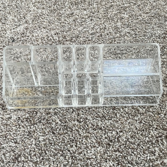 Sephora Other - Acrylic makeup organizer/ container/holder (clear plastic)